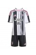 Juventus Gleison Bremer #3 Jalkapallovaatteet Lasten Kotipeliasu 2025-26 Lyhythihainen (+ Lyhyet housut)